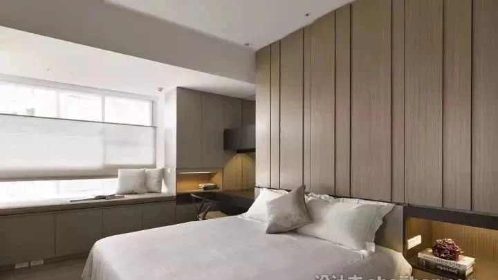 当卧室遇上飘窗，真是美醉了~