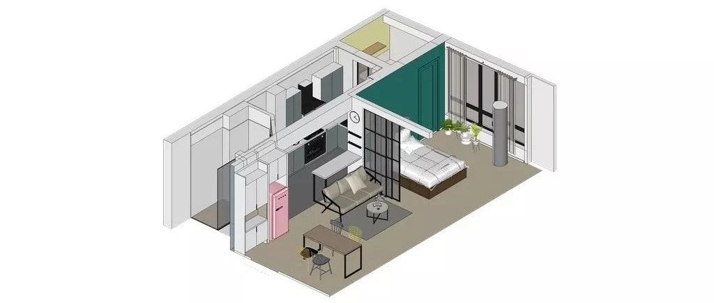 不动格局，就能让家居空间扩大50%的7个技巧