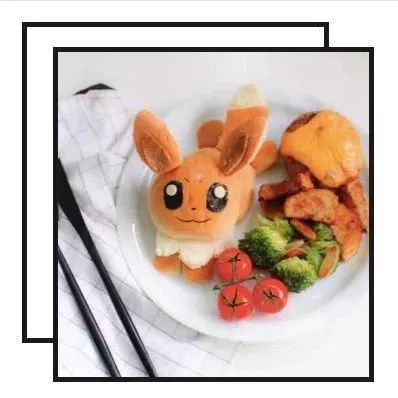 便当做成这样，孩子不爱吃才怪